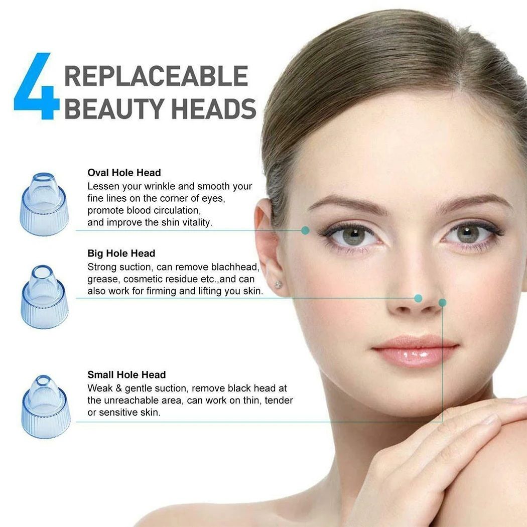 Blackhead Removal Machine Derma Suction 4 in 1