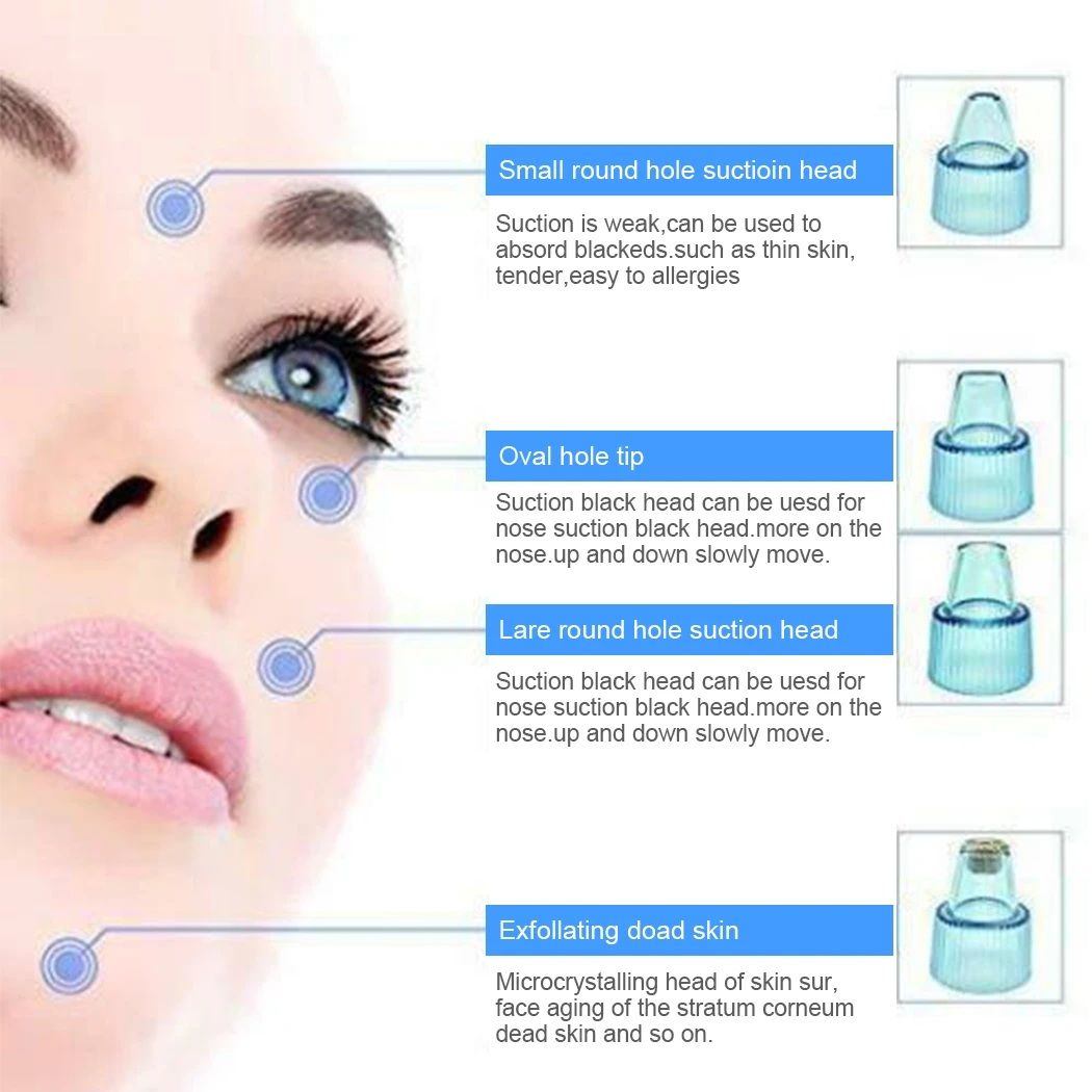 Blackhead Removal Machine Derma Suction 4 in 1